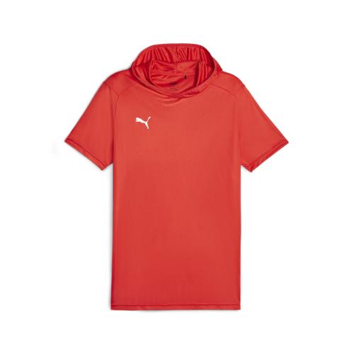 Puma Hoops Team SS Shooting Shirt - puma red (Grösse: 3XL) von Puma