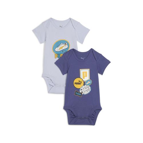 Puma MINICATS Newborn 2-Pack Graphic Bodysuit Set INF - blue crystal (Grösse: 80) von Puma
