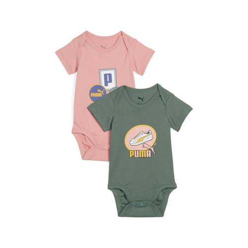 Puma MINICATS Newborn 2-Pack Graphic Bodysuit Set INF - pink fruit (Grösse: 68) von Puma