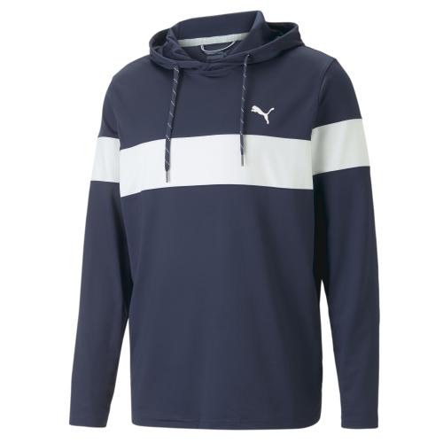 Puma Mattr Colorblock Hoodie - navy blazer (Grösse: M) von Puma