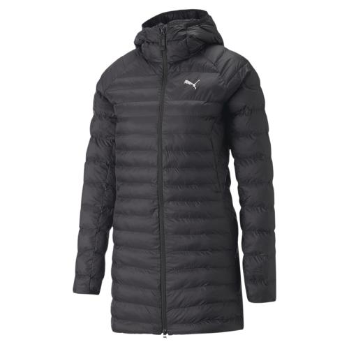 Puma PackLITE Primaloft Long Hooded Jacket - puma black (Grösse: XS) von Puma