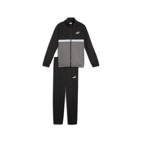 Puma Poly Colorblock Suit B - puma black (Grösse: 164) von Puma