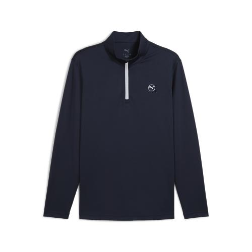 Puma Pure 2.0 Texture 1/4 Zip - deep navy (Grösse: L) von Puma