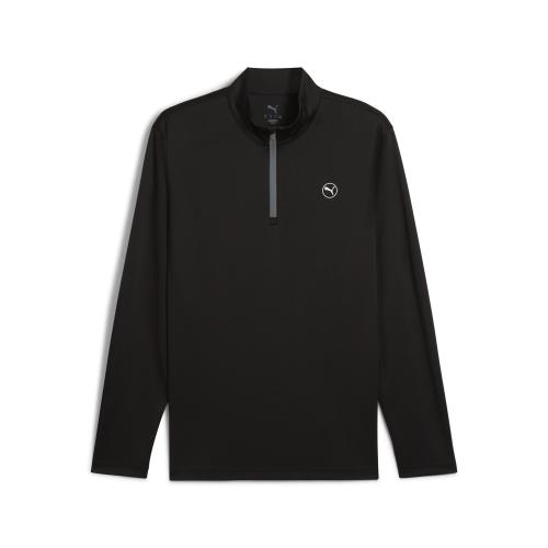 Puma Pure 2.0 Texture 1/4 Zip - puma black (Grösse: L) von Puma