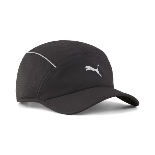 Puma RUNNER SHORT VISOR 5 Panel Cap - puma black (Grösse: OSFA) von Puma