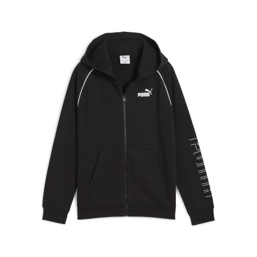 Puma SPORT Full-Zip Hoodie TR B - puma black (Grösse: 152) von Puma