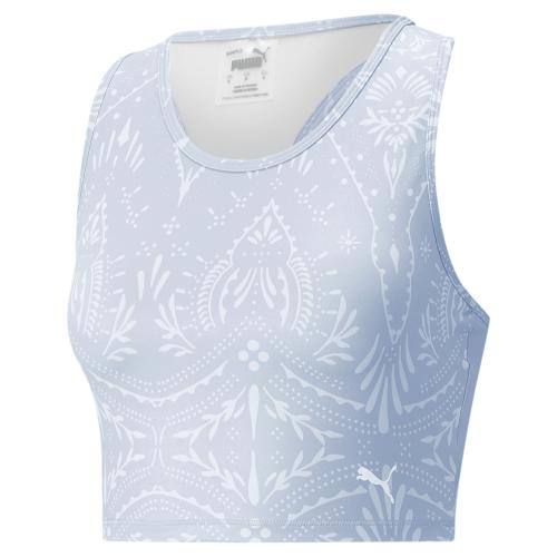 Puma STUDIO AOP CROP TANK - Arctic Ice (Grösse: S) von Puma