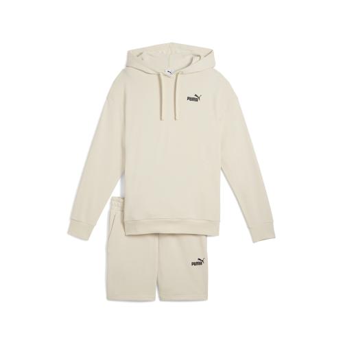 Puma Short Hooded Relaxed Sweat Suit 7 TR op - alpine snow (Grösse: M) von Puma