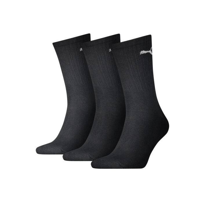 Puma Socken unisex 3er Pack, schwarz, 43-46 von Puma