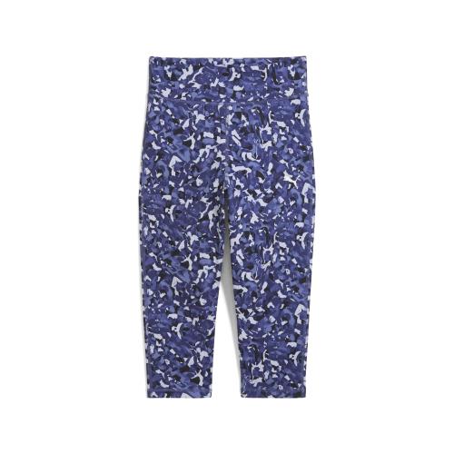 Puma TAD ESS AOP High Waist ¾ Tight G - blue crystal (Grösse: 152) von Puma