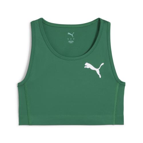 Puma W CROSS THE LINE CROP TOP 3.0 - power green (Grösse: L) von Puma