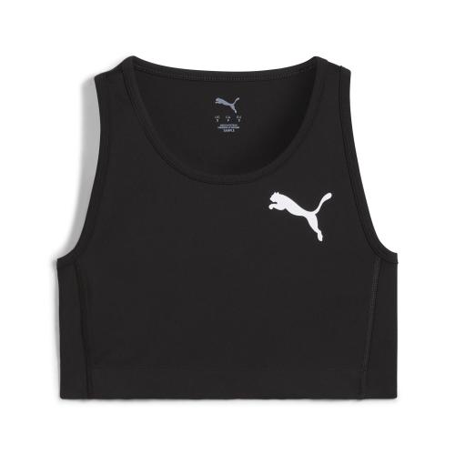 Puma W CROSS THE LINE CROP TOP 3.0 - puma black (Grösse: M) von Puma
