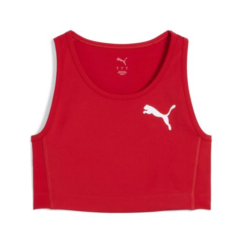 Puma W CROSS THE LINE CROP TOP 3.0 - puma red (Grösse: M) von Puma