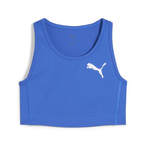 Puma W CROSS THE LINE CROP TOP 3.0 - team power blue (Grösse: M) von Puma