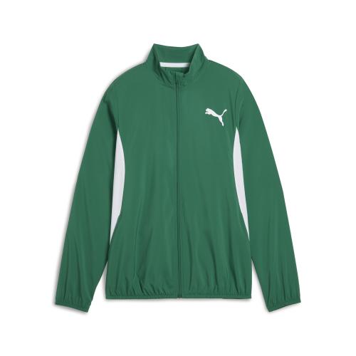 Puma W CROSS THE LINE JACKET 3.0 - power green (Grösse: S) von Puma