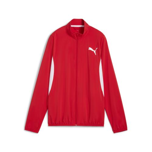 Puma W CROSS THE LINE JACKET 3.0 - puma red (Grösse: L) von Puma