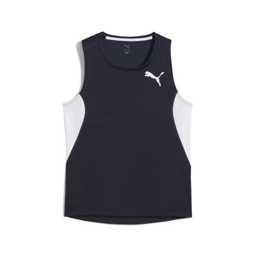 Puma W CROSS THE LINE SINGLET 3.0 - new navy (Grösse: XS) von Puma