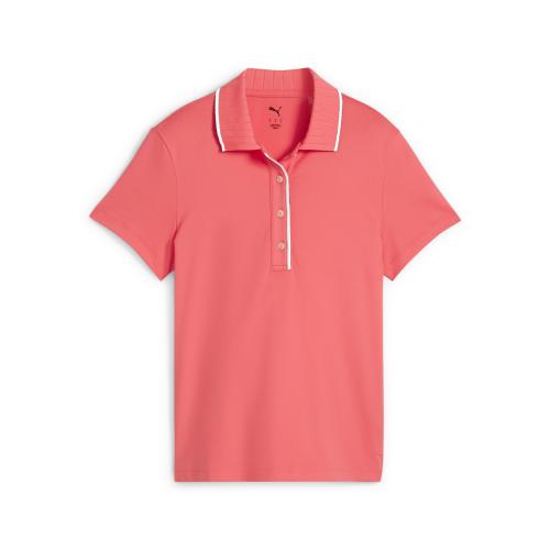Puma W Cloudspun Bridges SS Polo - peach frost (Grösse: L) von Puma