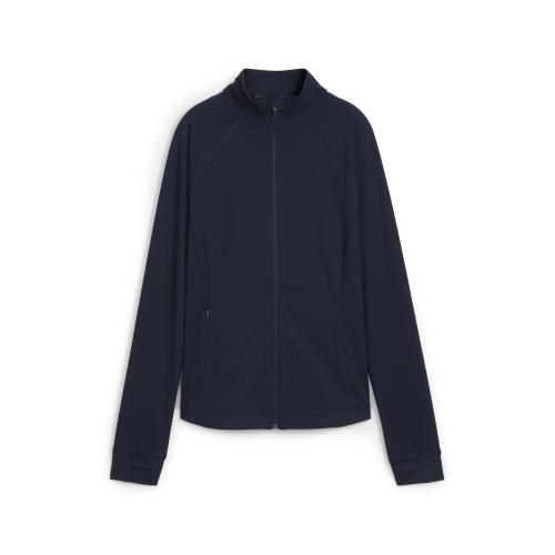Puma W Cloudspun Tech FZ Power Jacket - deep navy (Grösse: S) von Puma