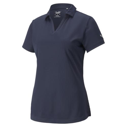 Puma W Icon Golf Polo - Navy Blazer (Grösse: XS) von Puma