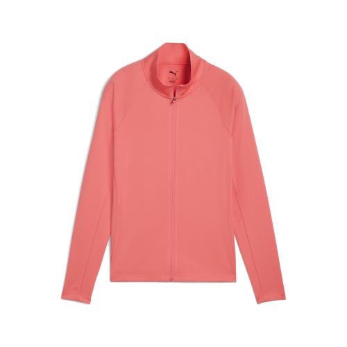 Puma W Lightweight Full Zip Knit - peach frost (Grösse: XS) von Puma