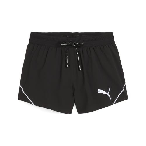 Puma W RACEDAY ULTRAWEAVE 3” SPLIT SHORT - puma black (Grösse: M) von Puma