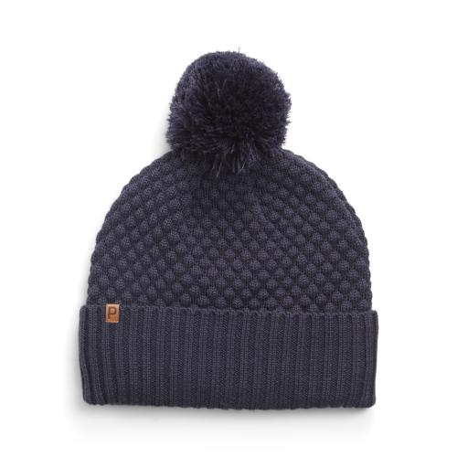 Puma W WRMLBL Pom Beanie - navy blazer (Grösse: OSFA) von Puma