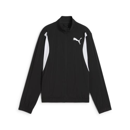 Puma Y CROSS THE LINE JACKET 3.0 - puma black (Grösse: 128) von Puma