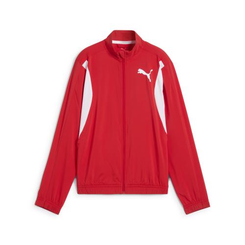 Puma Y CROSS THE LINE JACKET 3.0 - puma red (Grösse: 152) von Puma
