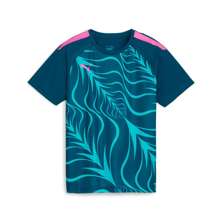 Puma individualLIGA Graphic Jersey T-Shirt petrol von Puma