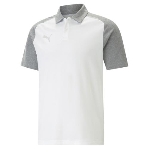 Puma teamCUP Casuals Polo - puma white (Grösse: M) von Puma