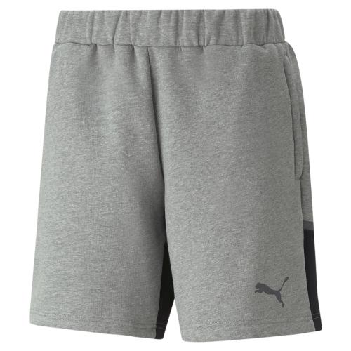 Puma teamCUP Casuals Shorts - medium gray heather (Grösse: L) von Puma
