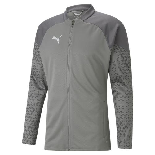 Puma teamCUP Training Jacket - flat medium gray (Grösse: XXL) von Puma