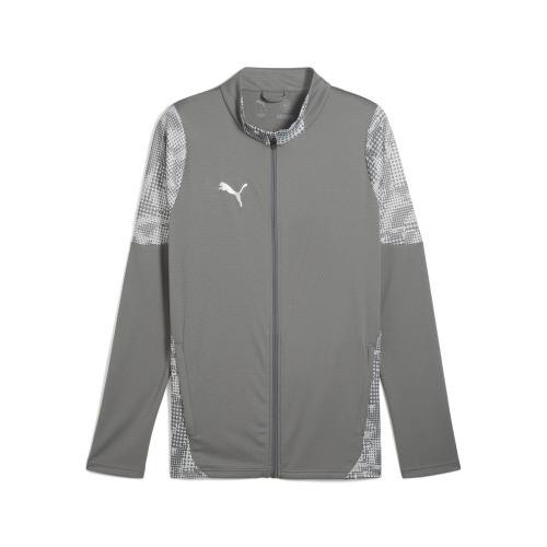 Puma teamCUP Training Jacket - flat medium gray (Grösse: XXL) von Puma