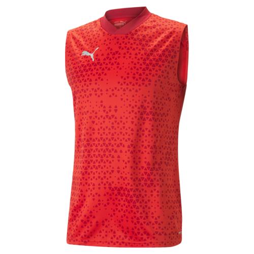 Puma teamCUP Training Jersey SL - puma red (Grösse: 3XL) von Puma