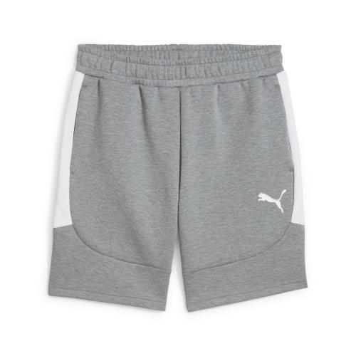 Puma teamEVOSTRIPE Shorts - medium gray heather (Grösse: XXL) von Puma