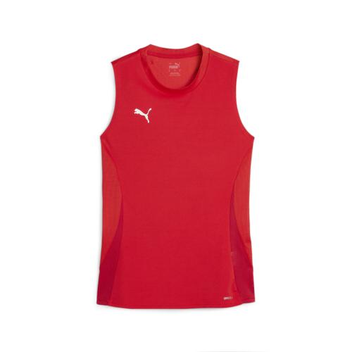 Puma teamGOAL Sleeveless Jersey Wmns - puma red (Grösse: M) von Puma