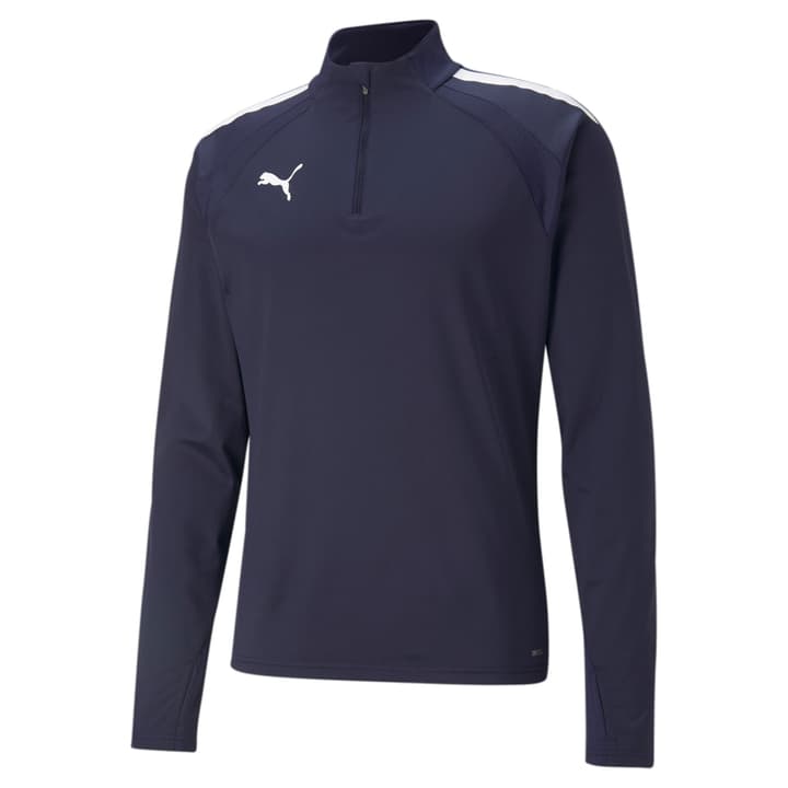 Puma teamLIGA 1/4 Zip Top Pullover petrol von Puma