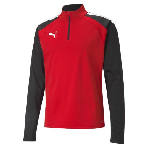 Puma teamLIGA 1/4 Zip Top - Puma Red-Puma Black (Grösse: L) von Puma