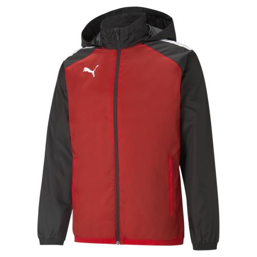 Puma teamLIGA All Weather Jacket - Puma Red-Puma Black (Grösse: XXL) von Puma