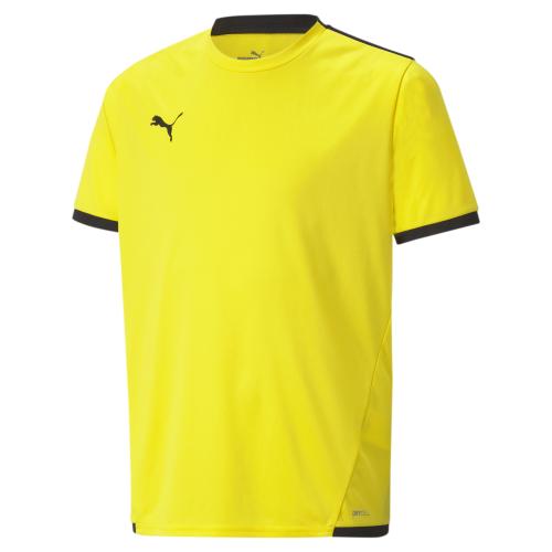 Puma teamLIGA Jersey Jr - Cyber Yellow-Puma Black (Grösse: 152) von Puma