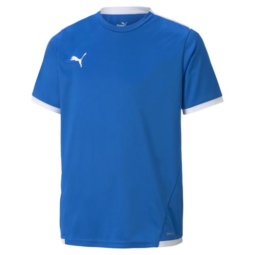 Puma teamLIGA Jersey Jr - Electric Blue Lemonade-Puma White (Grösse: 128) von Puma