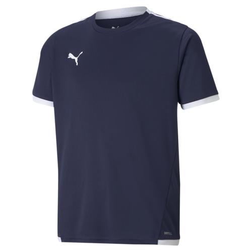 Puma teamLIGA Jersey Jr - Peacoat-Puma White (Grösse: 164) von Puma