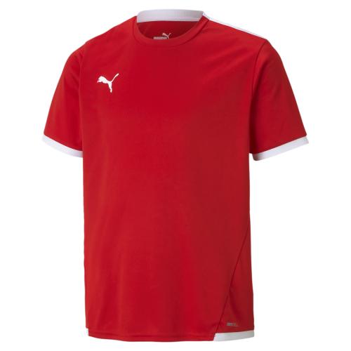 Puma teamLIGA Jersey Jr - Puma Red-Puma White (Grösse: 116) von Puma