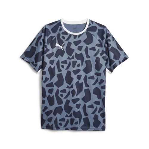 Puma teamLIGA Multisport Graphic Shirt - puma navy (Grösse: XL) von Puma
