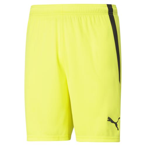 Puma teamLIGA Shorts - Fluo Yellow-Puma Black (Grösse: 3XL) von Puma