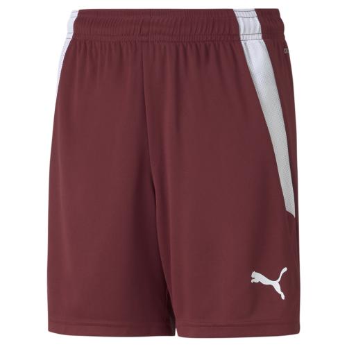 Puma teamLIGA Shorts Jr - Cordovan-Puma White (Grösse: 176) von Puma