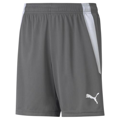 Puma teamLIGA Shorts Jr - Smoked Pearl-Puma White (Grösse: 140) von Puma