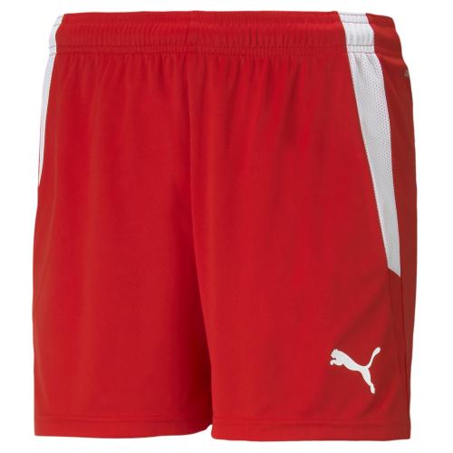 Puma teamLIGA Shorts W - Puma Red-Puma White (Grösse: S) von Puma