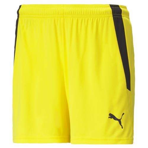 Puma teamLIGA Shorts W - cyber yellow (Grösse: L) von Puma